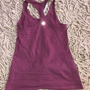 Lulu Lemon pink tank top